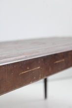 Load image into Gallery viewer, Mid Century Slatted Bench
