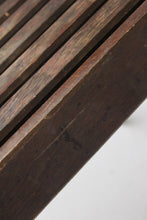 Load image into Gallery viewer, Mid Century Slatted Bench
