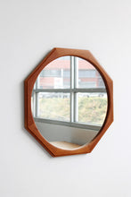 Load image into Gallery viewer, Handmade Teak Octagon Mirror

