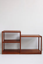 Load image into Gallery viewer, Mid Century Tiered Teak Shelf
