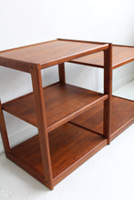 Load image into Gallery viewer, Mid Century Tiered Teak Shelf
