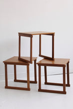 Load image into Gallery viewer, Danish Modern Interlocking Cube Nesting Tables
