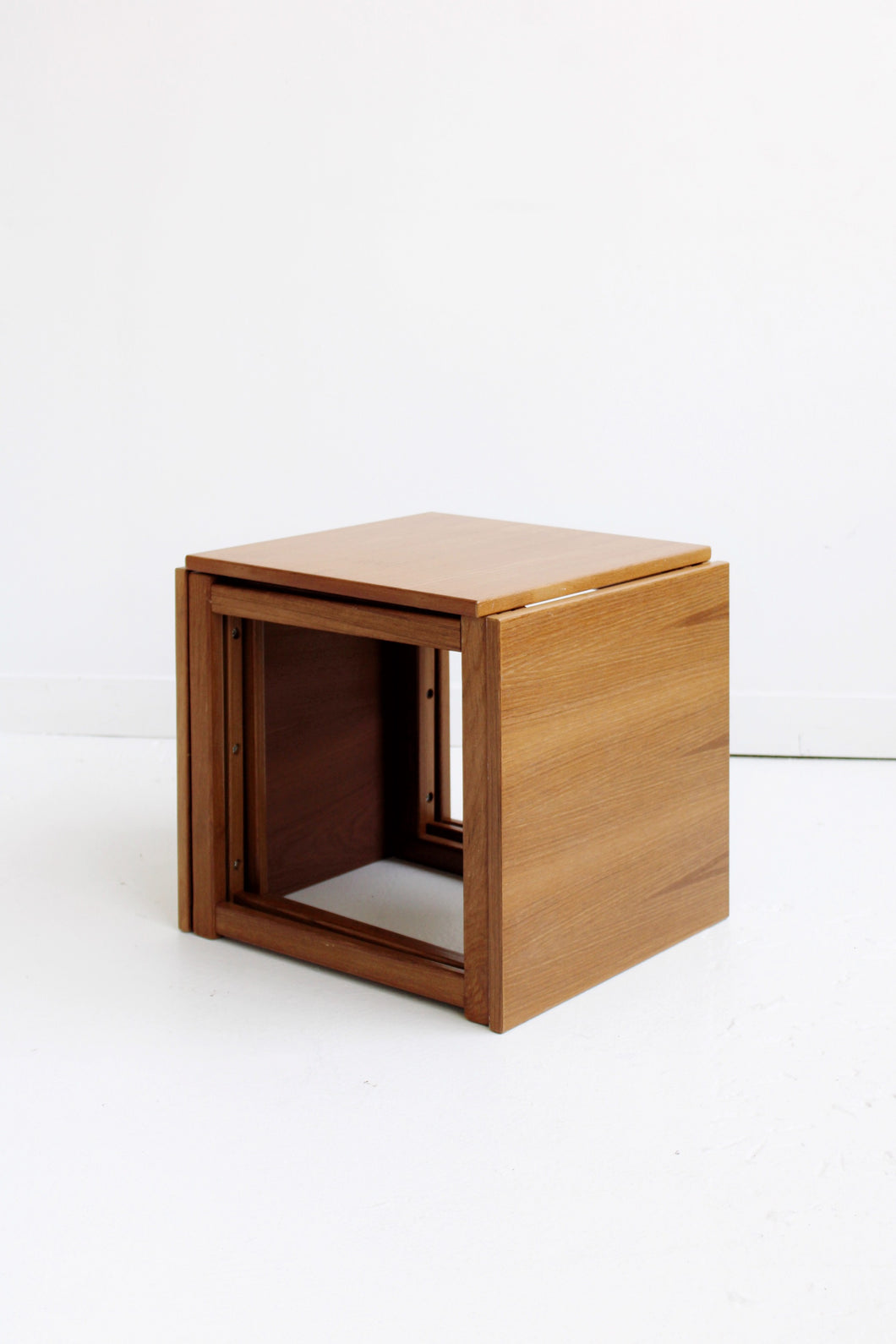 Danish Modern Interlocking Cube Nesting Tables