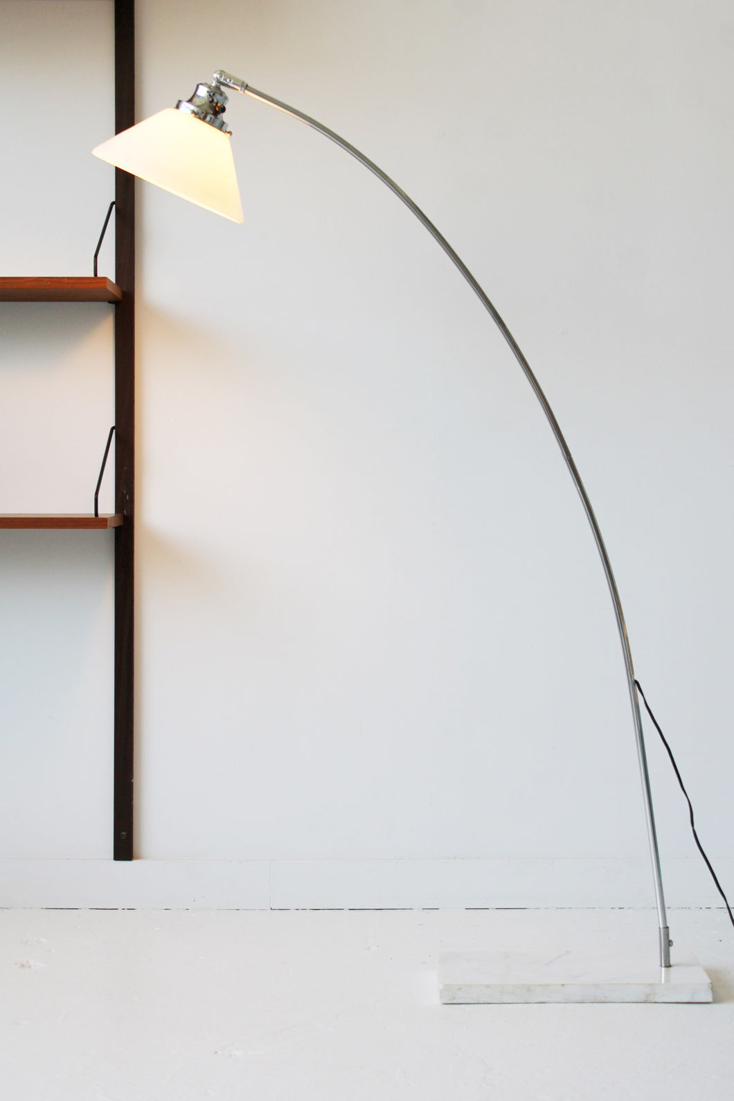 Marble & Glass Arc Lamp