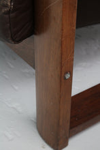 Load image into Gallery viewer, Leather Mid Century Loveseat
