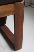 Load image into Gallery viewer, Leather Mid Century Loveseat
