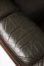 Load image into Gallery viewer, Leather Mid Century Loveseat
