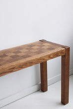 Load image into Gallery viewer, Checkered Oak Console Table By Conant Ball
