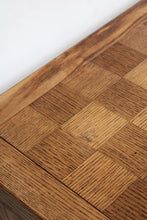 Load image into Gallery viewer, Checkered Oak Console Table By Conant Ball
