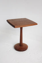 Load image into Gallery viewer, Handmade Wood Swivel Side Table

