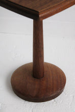 Load image into Gallery viewer, Handmade Wood Swivel Side Table
