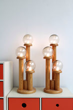Load image into Gallery viewer, Ascending Oak Table Lamp
