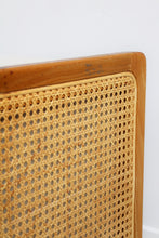 Load image into Gallery viewer, 70&#39;s Laminate &amp; Cane Nightstands
