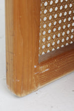 Load image into Gallery viewer, 70&#39;s Laminate &amp; Cane Armoire

