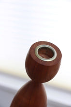 Load image into Gallery viewer, Wood Candlestick Holder
