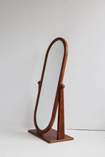 Load image into Gallery viewer, Mid Century Modern Teak Standing Mirror
