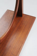 Load image into Gallery viewer, Mid Century Modern Teak Standing Mirror
