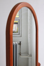 Load image into Gallery viewer, Mid Century Modern Teak Standing Mirror

