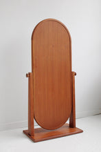 Load image into Gallery viewer, Mid Century Modern Teak Standing Mirror

