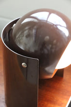 Load image into Gallery viewer, Brown Space Age Eyeball Lamp
