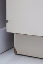 Load image into Gallery viewer, Laminate &amp; Wicker Nightstand
