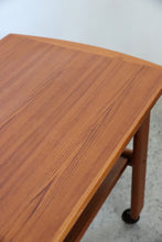 Load image into Gallery viewer, Small Danish Teak Cart
