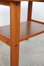 Load image into Gallery viewer, Small Danish Teak Cart
