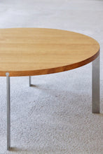 Load image into Gallery viewer, Danish Modern Oak &amp; Aluminum Coffee Table
