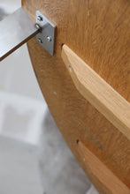 Load image into Gallery viewer, Danish Modern Oak &amp; Aluminum Coffee Table
