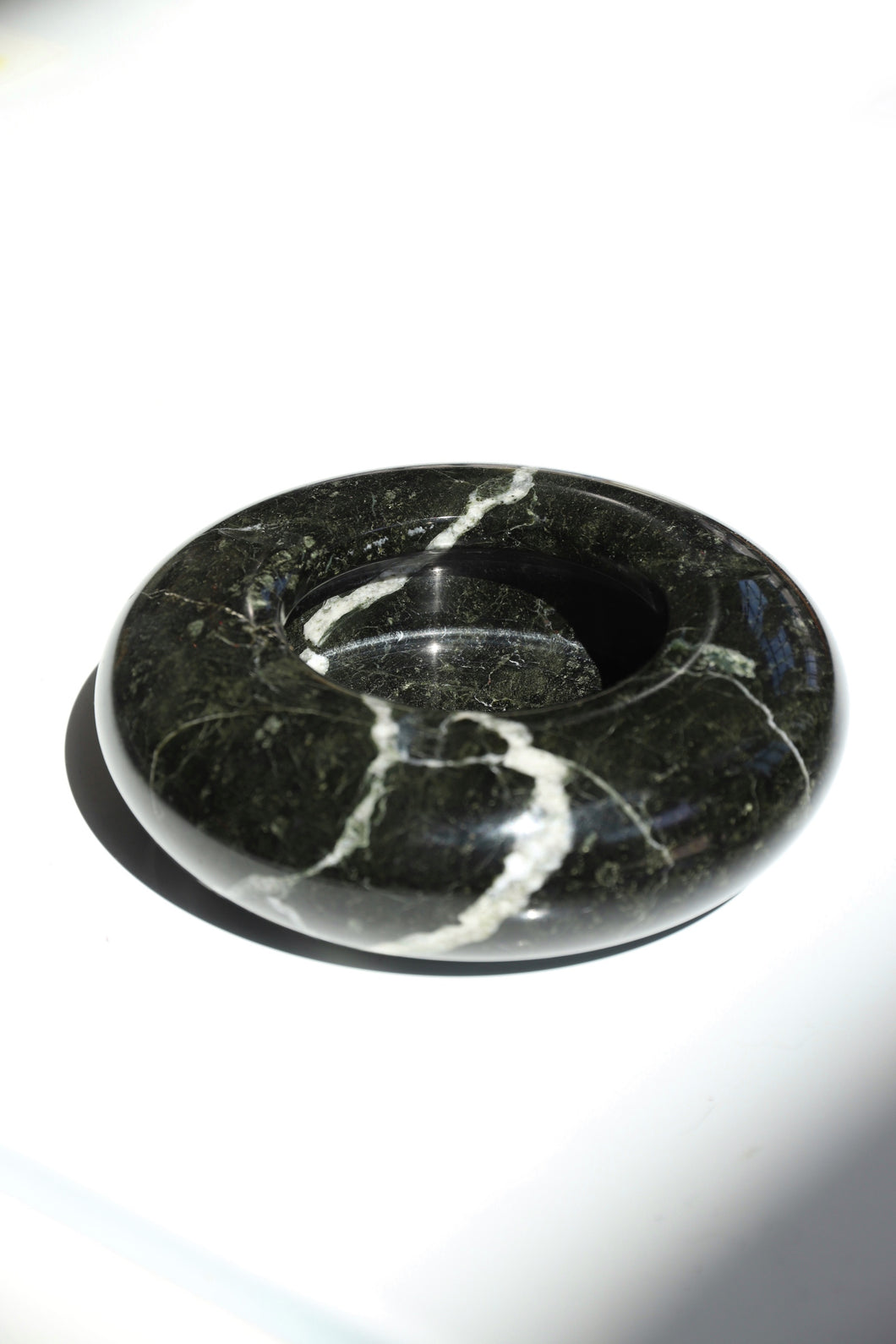 Black Marble Ashtray