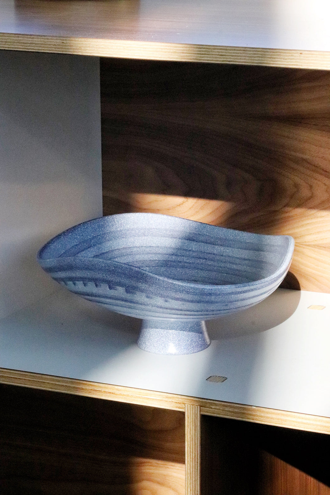 Handmade Pedestal Bowl