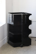 Load image into Gallery viewer, Black Boby Trolley By Joe Colombo
