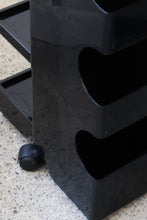 Load image into Gallery viewer, Black Boby Trolley By Joe Colombo
