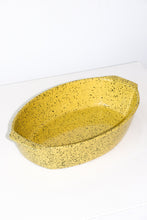 Load image into Gallery viewer, Yellow Speckled Baking Dish
