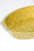 Load image into Gallery viewer, Yellow Speckled Baking Dish
