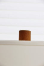 Load image into Gallery viewer, Large Martz Ceramic &amp; Walnut Lamp By Marshall Studios
