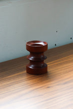 Load image into Gallery viewer, Wood Turned Candle Holder

