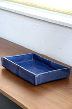 Load image into Gallery viewer, Handmade Ceramic Blue Tray
