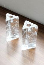 Load image into Gallery viewer, Blenko Glass Candlestick Holders
