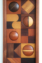 Load image into Gallery viewer, Geometric Wood Assemblage By Dave Criner
