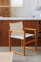 Load image into Gallery viewer, Beech &amp; Canvas Safari Chair
