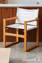 Load image into Gallery viewer, Beech &amp; Canvas Safari Chair

