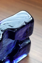 Load image into Gallery viewer, Cobalt Blue Glass Ashtray
