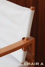 Load image into Gallery viewer, Beech &amp; Canvas Safari Chair
