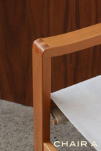 Load image into Gallery viewer, Beech &amp; Canvas Safari Chair

