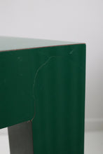 Load image into Gallery viewer, 1980&#39;s Kelly Green Laminate Parsons Dining Table
