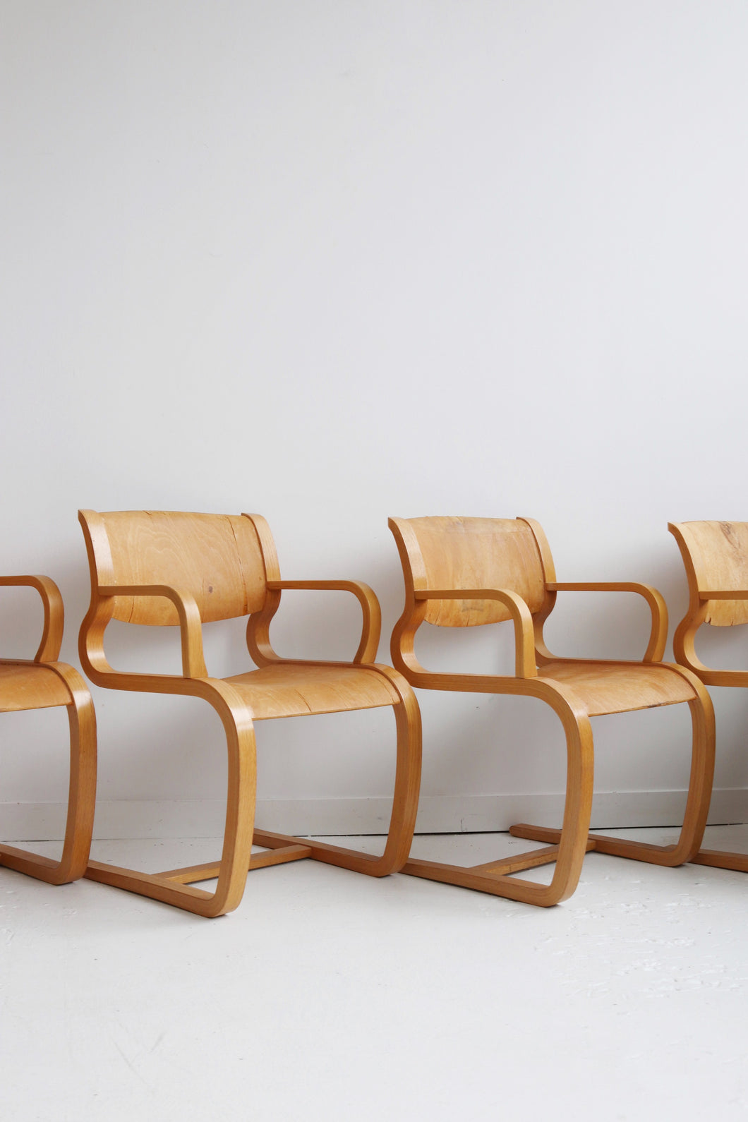 Pair Of Danish Bentwood Chairs