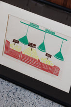Load image into Gallery viewer, "PIKE STREET MARKET" Block Print
