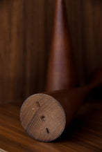 Load image into Gallery viewer, Sculpted Teak Candle Holders
