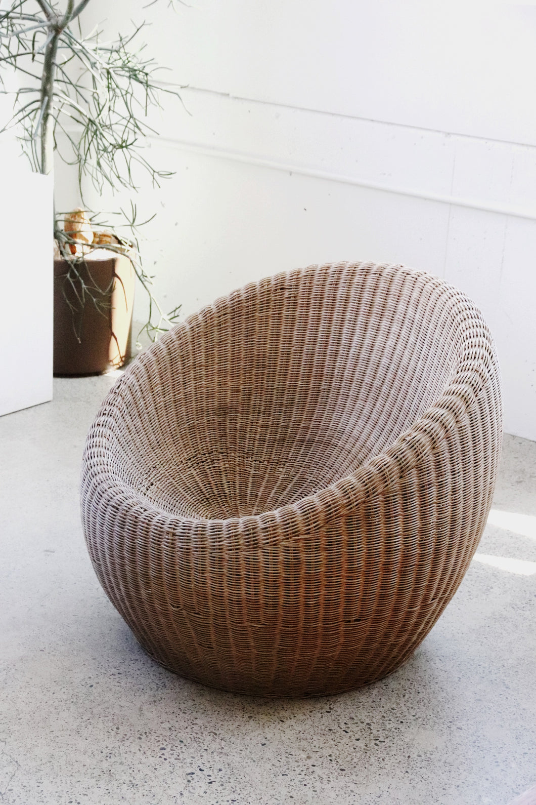 Wicker Pod Chair